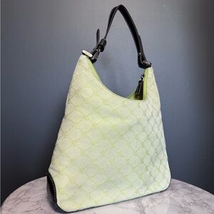 Ralph Lauren Light Green and Black Women's Bag